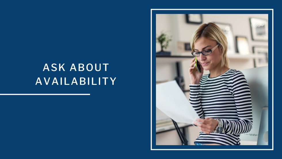 Ask About Availability