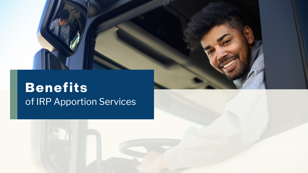 Trucking business saving time and reducing compliance risks with IRP apportion support.
