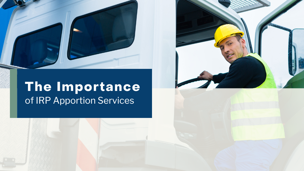 Fleet compliance documents showing why IRP apportion services matter for trucking companies.