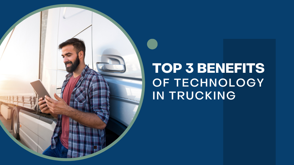 Modern trucking technology helping fleets improve safety, efficiency, and cost control.